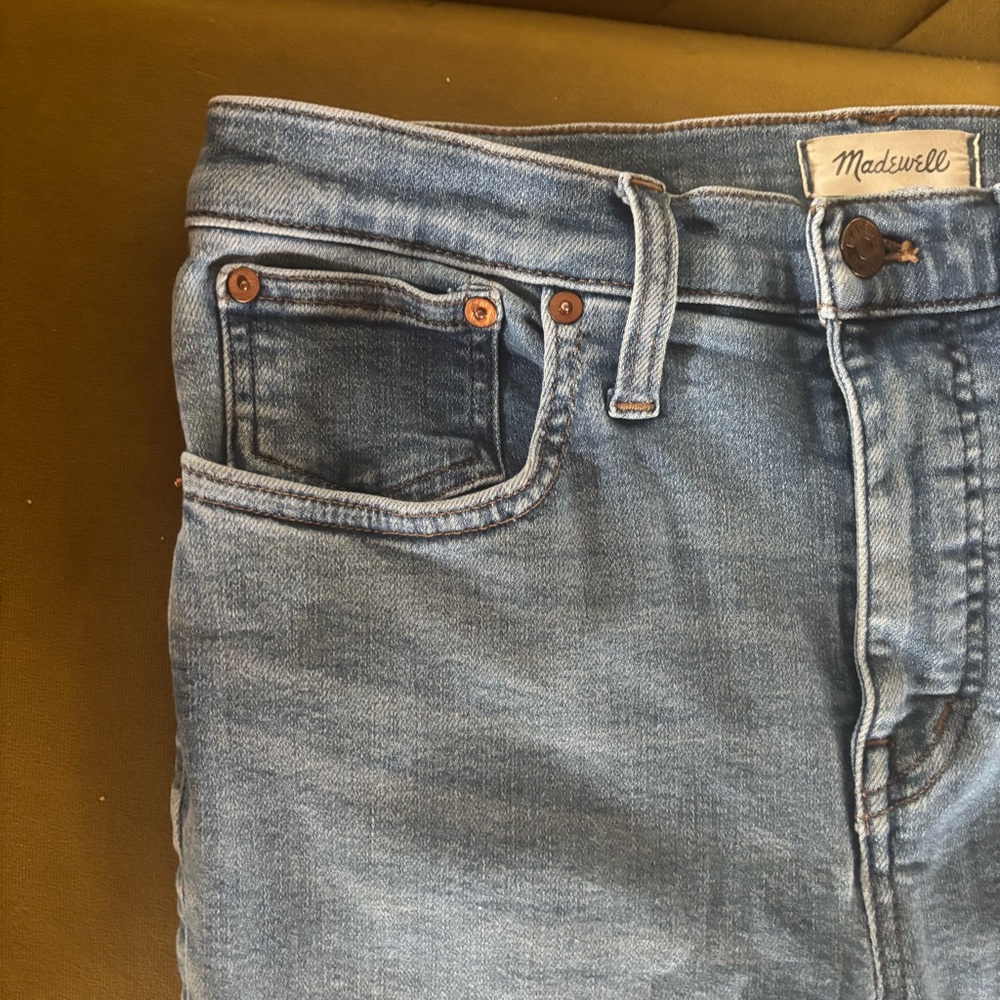 Madewell Demi Boot Blue Jeans - Picture 10 of 10